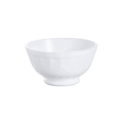 TAZON LUMINARC TRIANON 13CMS CON PIE VIDRIO OPAL